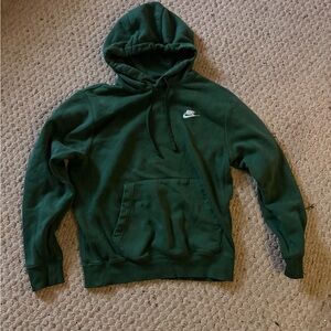 Nike Men's Forest Green Pullover Hoodie